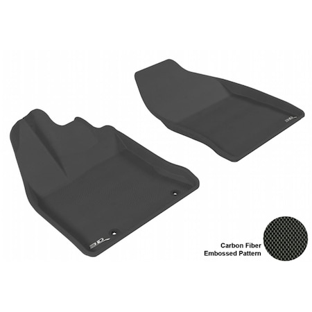 3D Maxpider LEXUS CT200H 2011-2013 KAGU BLACK R1 Floor Mat L1LX02211509